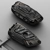 Key Fob Cover For BMW With Keychain, Key Fob Case Compatible With BMW 2 3 4 5 6 7 Series X1 X2 X3 X5 X6 Accessories (A Model-Black)