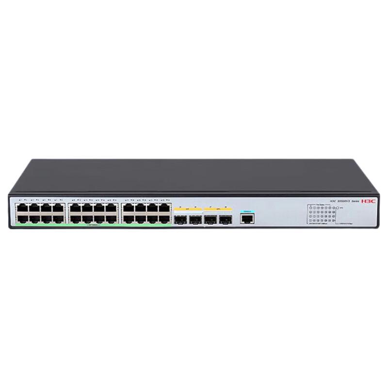 H3C S5120V3-28S-HPWR-EI Layer 3 Managed Gigabit Switch