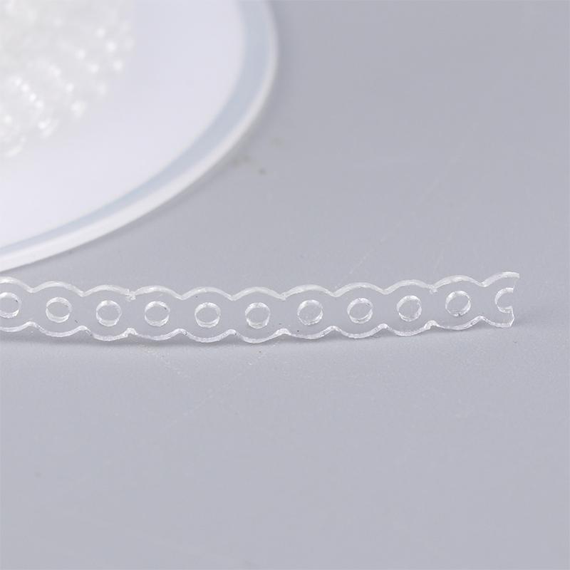 Clear Rubber Chain Orthodontic Elastic Ultra Power Chain Rubber Band Gum Ortho