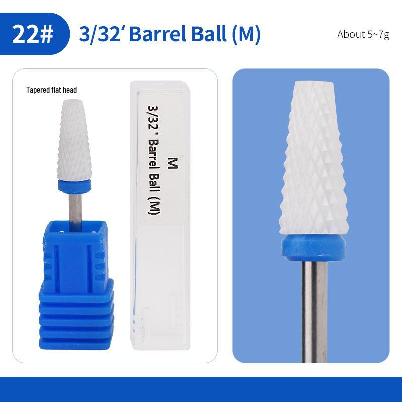 Ceramic Nail Drill Bit for Nail Art & Gel Polish Removal