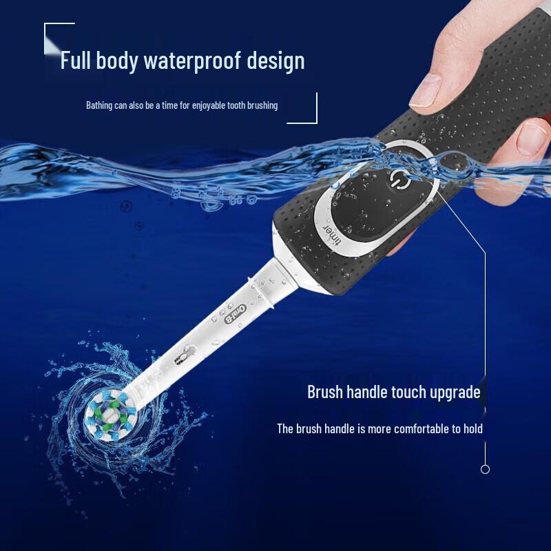 Oral-B D100 Electric Toothbrush Twin Pack CN Plug (adapter Included)