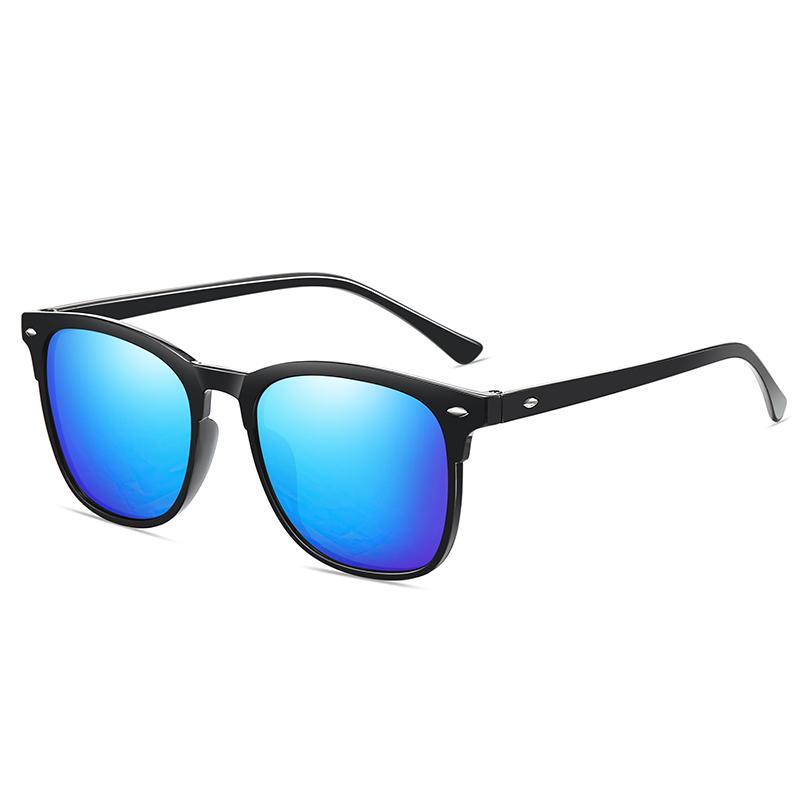 Big Frame Anti-Glare Square Myopia Sunglasses Women Men Outdoors Sport Red Coating Lens Nearsighted Sunglasses -0.5 -0.75 To -6