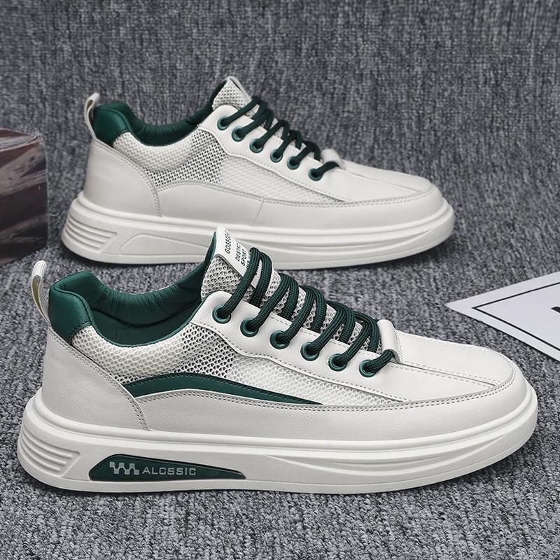 

Распродажа Broken code 2025 новые весенние и летние сетчатые туфли маленькие белые туфли кроссовки повседневная обувь спортивная мужская обувь модная обувь на все сезоны 44 бежевый