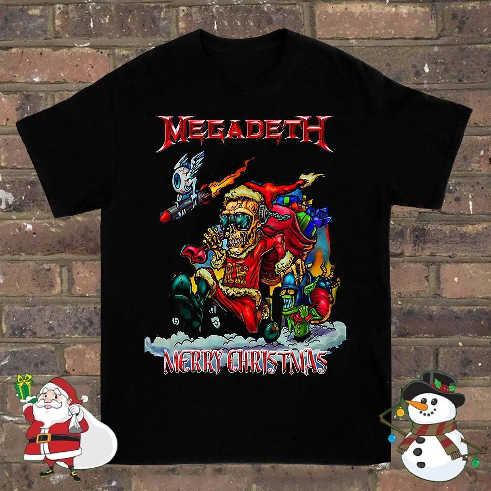 Megadeth Merry Christmas T Shirt Full Size S-5XL AA1665 Unisex T-Shirt XXL