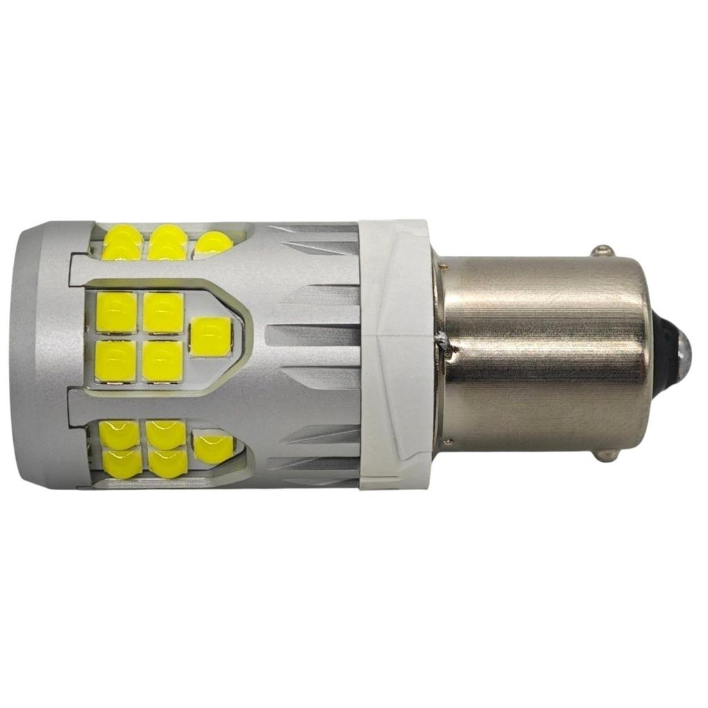 2 Stück P21W LED Birne BA15S 10-50V kein Fehler 3000lm weiß stark Off-Road