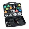 Coolant Pressure Tester Kit, 28Pcs Radiator Vacuum Refill Kit with 4 Adapters, Universal Fit, Automotive Cooling System Pressure Tester Kit, with