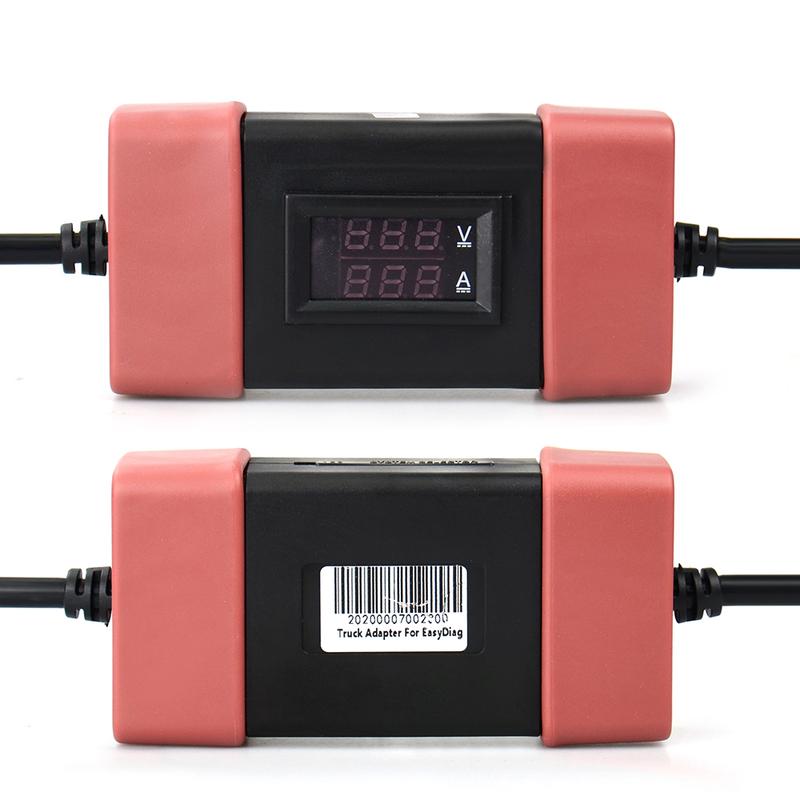 Professional 12V to 24V Heavy Duty Truck Adapter For X431 Easydiag Golo Carcare 3 Truck Diesel Diagnostic Tool