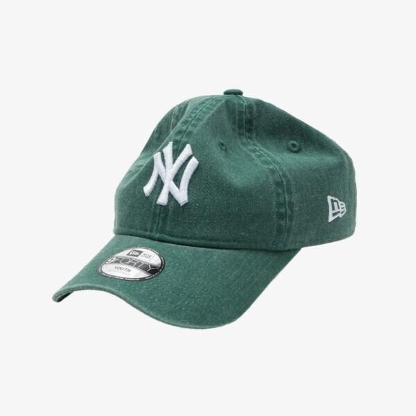 New Era Kids Mlb New York Yankees Pigment Washing Unstructured Ballcap Dark Gray