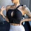 European and American-Style Crossbody Bra Dancing Hollow Yoga Underwear