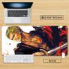 Anime Merchandise ONE PIECE Office Mouse Pad Oversized Boys Nautical King Animation Game Roronoa Zoro Computer Keyboard Cute Large Desktop Table Mat