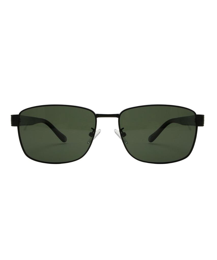 MAISON MASTER Roman Sunglasses Black-Green