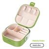 Portable Mini Storage Box With Leak Proof Design Comfortable Handle For Travel Work Daily Use Multiple Bright Colors Available