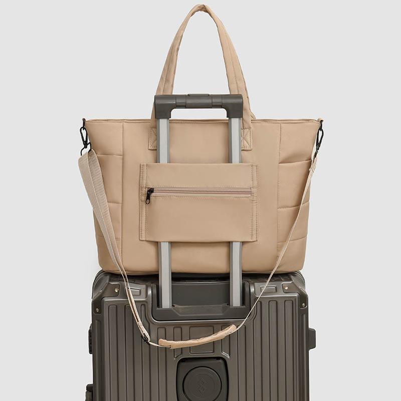 Neue Tragetasche mit großem Fassungsvermögen, vielseitige Handtasche für Damen, Pendeltasche, Umhängetasche, mehrere Fächer, Wickeltasche