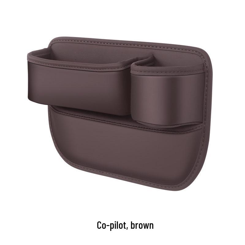 

Multifunctional Car Seat Gap Storage Box with Cup Holder