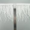 1Meter/Lot 10-15Cm Ostrich Feather Fringe Trim For Crafts Plumas Ribbon For Needlework And Handicrafts Feather Dress Accessories