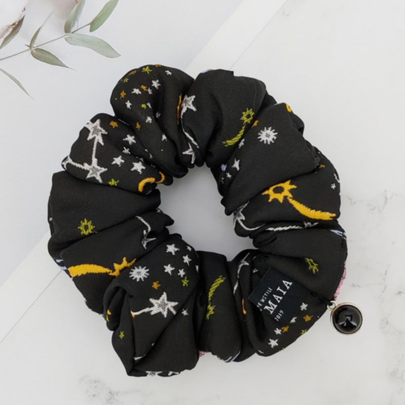 

MAIA Млечный Путь Звезда Жаккард Заколка для волос Гопчанг Шушу-Розовый FREE