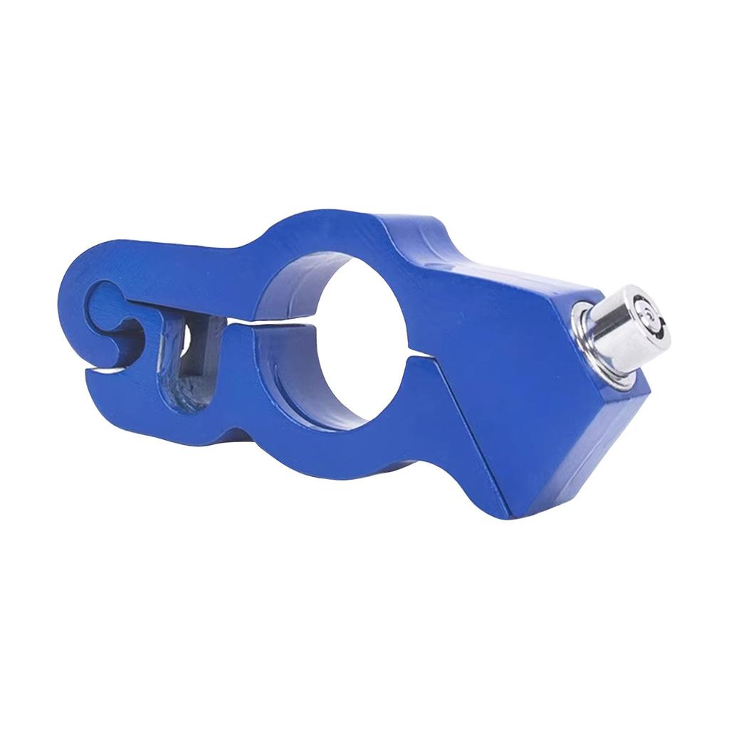 Motorcycle Handlebar Lock High Strength Aluminium Alloy -Theft Throttle Lock For Scooters Motorcycles And Atvs Heavy Duty Vehicle Security