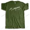 New T Shirt Black Funny Tops for Men Tshirt Ataturk T Shirt Ataturk Signature Unisex Printing Loose T-shirt Teenagers Cool Tops