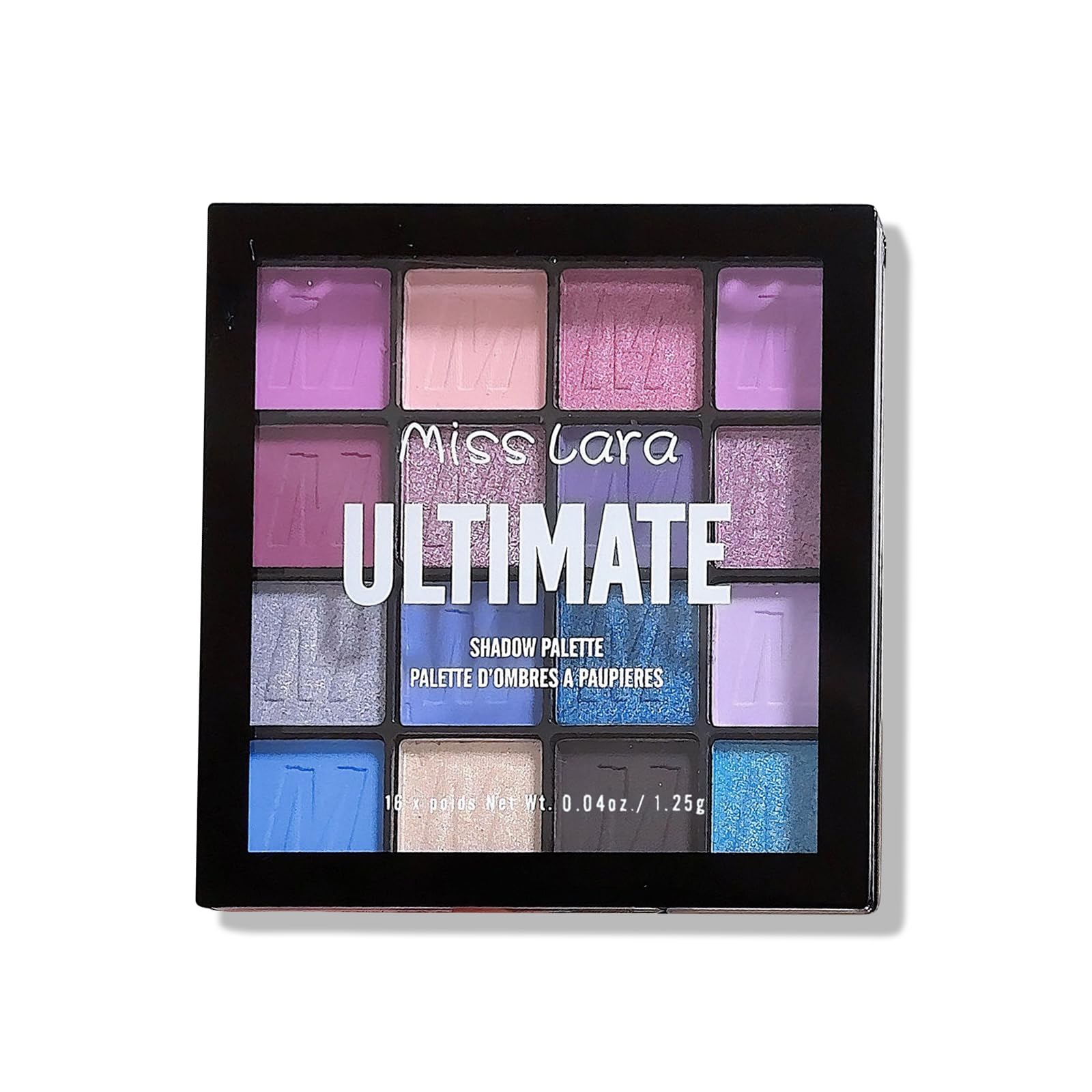 16-Color Eyeshadow Palette - Multifunctional Eyeshadow Palette - Choose from 3 Matte & Pearl Shades - Colorful and Vibrant Colors - 16 Colors Design