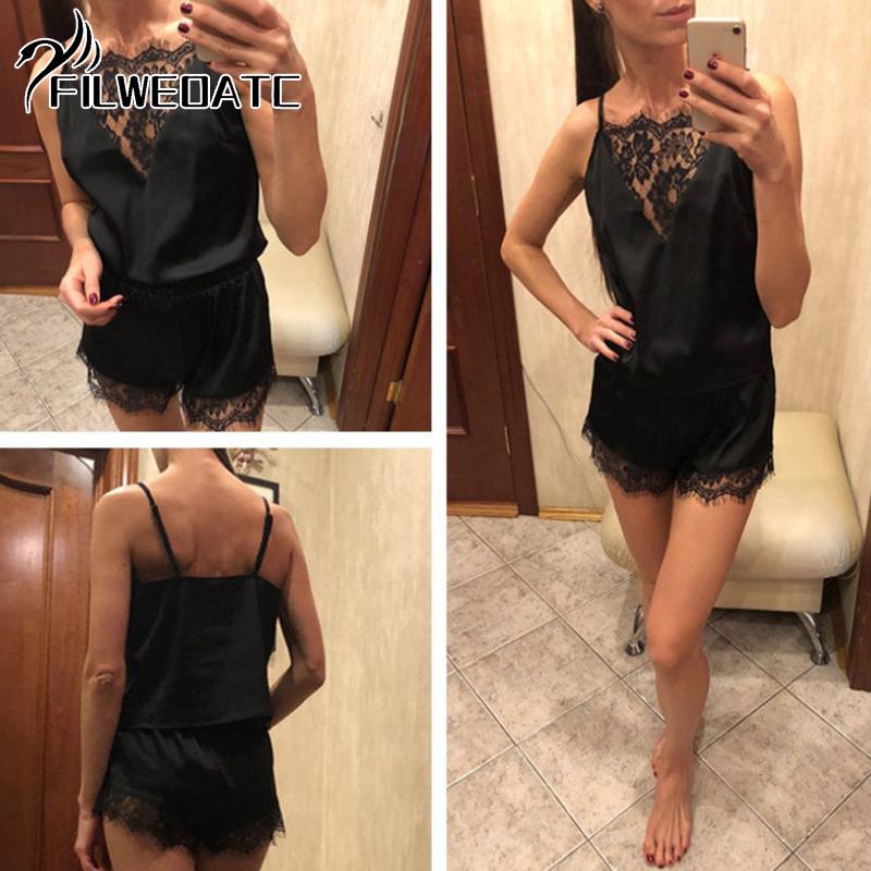 New Style Home Clothes Modischer und bequemer Spitzen-Pyjama-Anzug