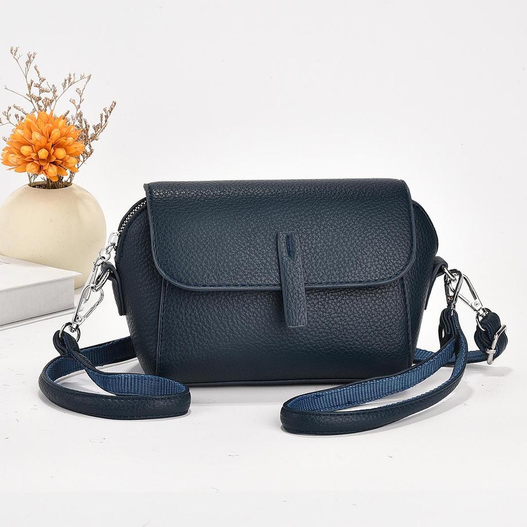 Shoulder Bag Light and Simple Messenger Bag Women's Bag Small Bag Solid Color Versatile Travel