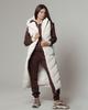 Suit with Long Vest Of White 8304 36 Brown Plus Sizes (vest, Jacket, Trousers)