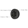 170/177mm Grill Wheels BBQ Grill Wheel Barbecue Grills Accessories