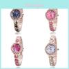 Elegant Ladies Alloy Dial Wristwatch With Quartz Movement For Daily Use