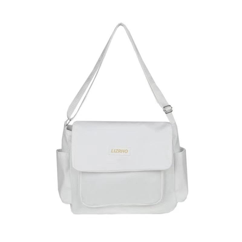Studenten Umhängetasche Klasse lässiger Rucksack Schultertasche Tasche weiblich Harajuku Retro Postman Tasche männlich