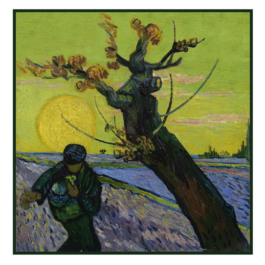 Silk Scarf Women Paintings Series Square Scarves Head Echarpes Silk Foulards Femme Wraps Beach Shawls Bandana Lady Hijabs 90CM