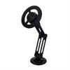 1pc 360° Rotatable Magnetic Car Mount, Aluminum Alloy Adjustable Folding Arm Stand, Waterproof Anti-Shake Easy Installation Dashboard Phone