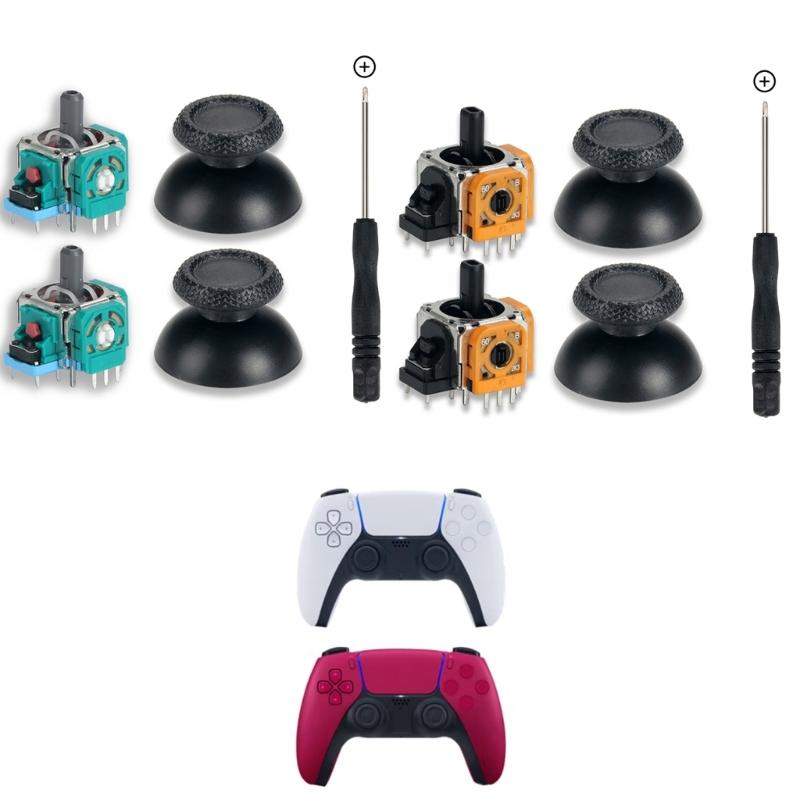 3D Analog Sensor Module Controller Joystick Axis Analog Thumb Sticks Repair Acessory Kit for