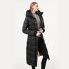Tanboer Women's Long Hooded Goose Down Puffer Jacket