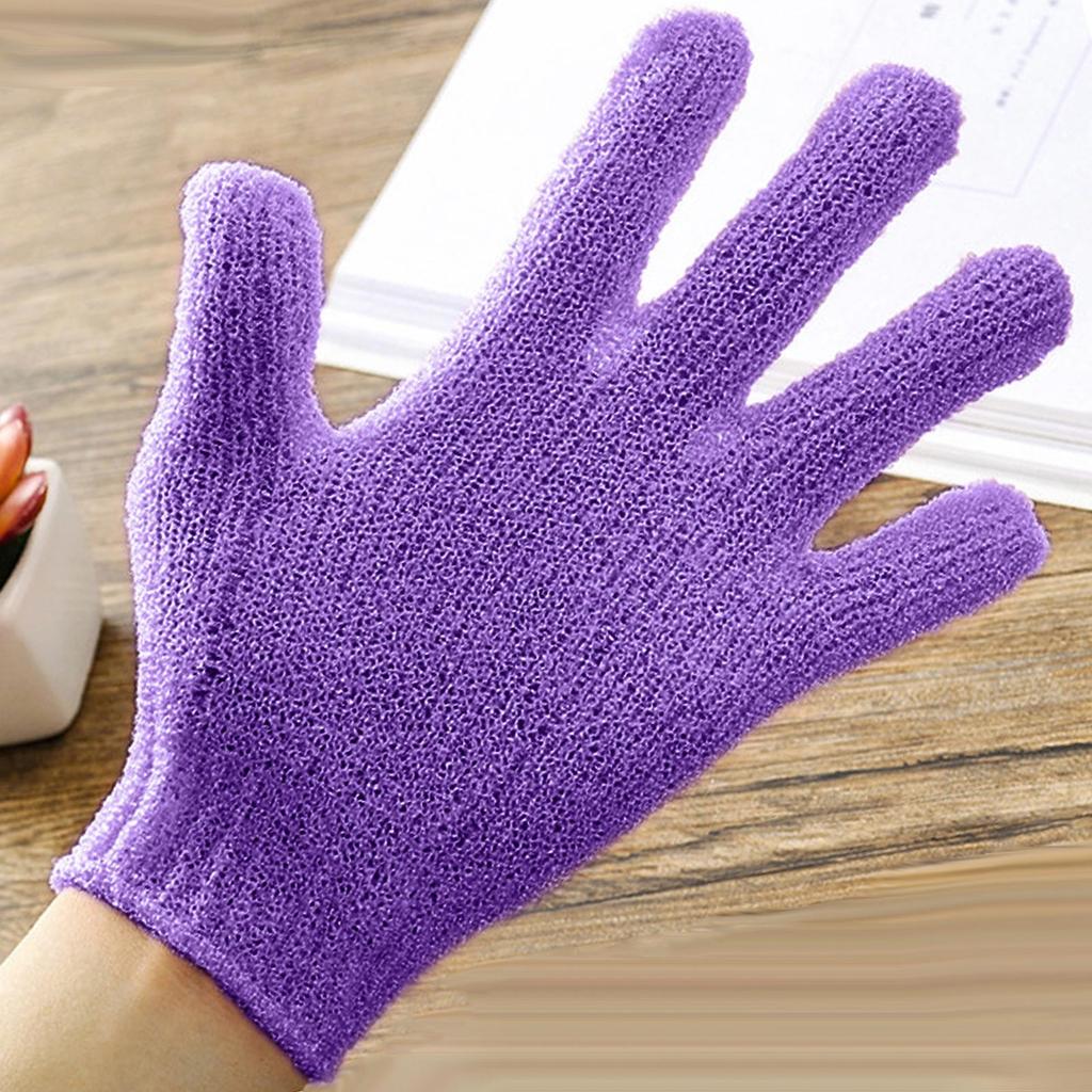 Bath Gloves Massage Clean Skin Tools Five-finger Bath Towel Back Rub