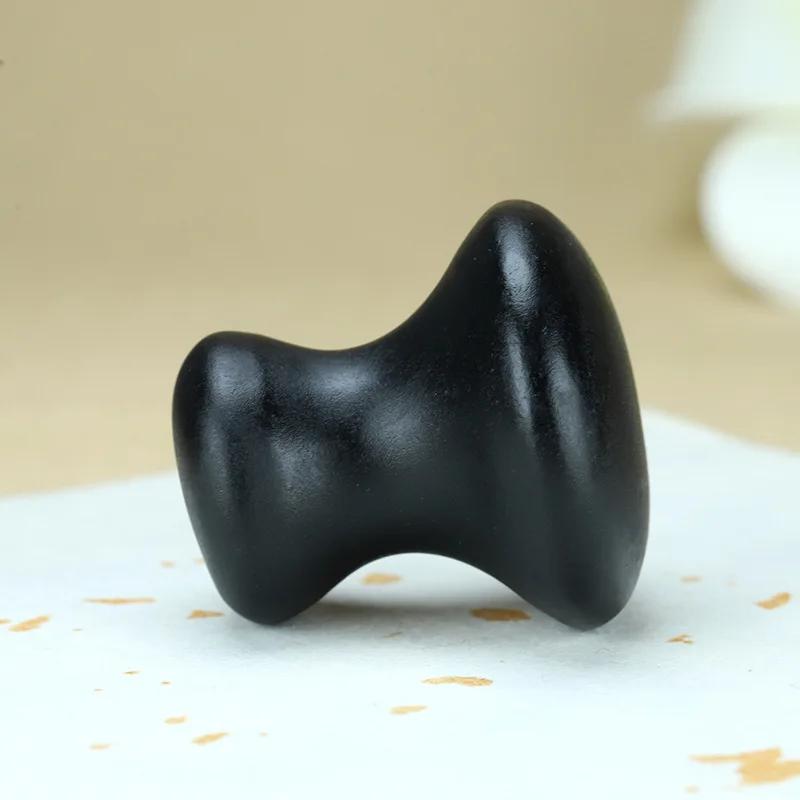 Natural Bian Stone Massager Facial SPA Beauty Gouache Stone Mushroom Shape Massage Face Eye Lifting Slimming Skin Care Tools