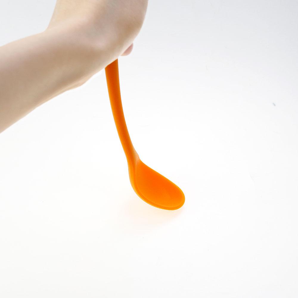 Silicone world Silicone Spoon Mixing Soup Spoons Kitchen Mixing Ladle Cooking Utensils Kitchenware Tool for Stirring and Serving