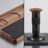 Wooden Espresso Pressing Station Universal Fit 51-58mm Built-in Storage Coffee Tamper Portafilter