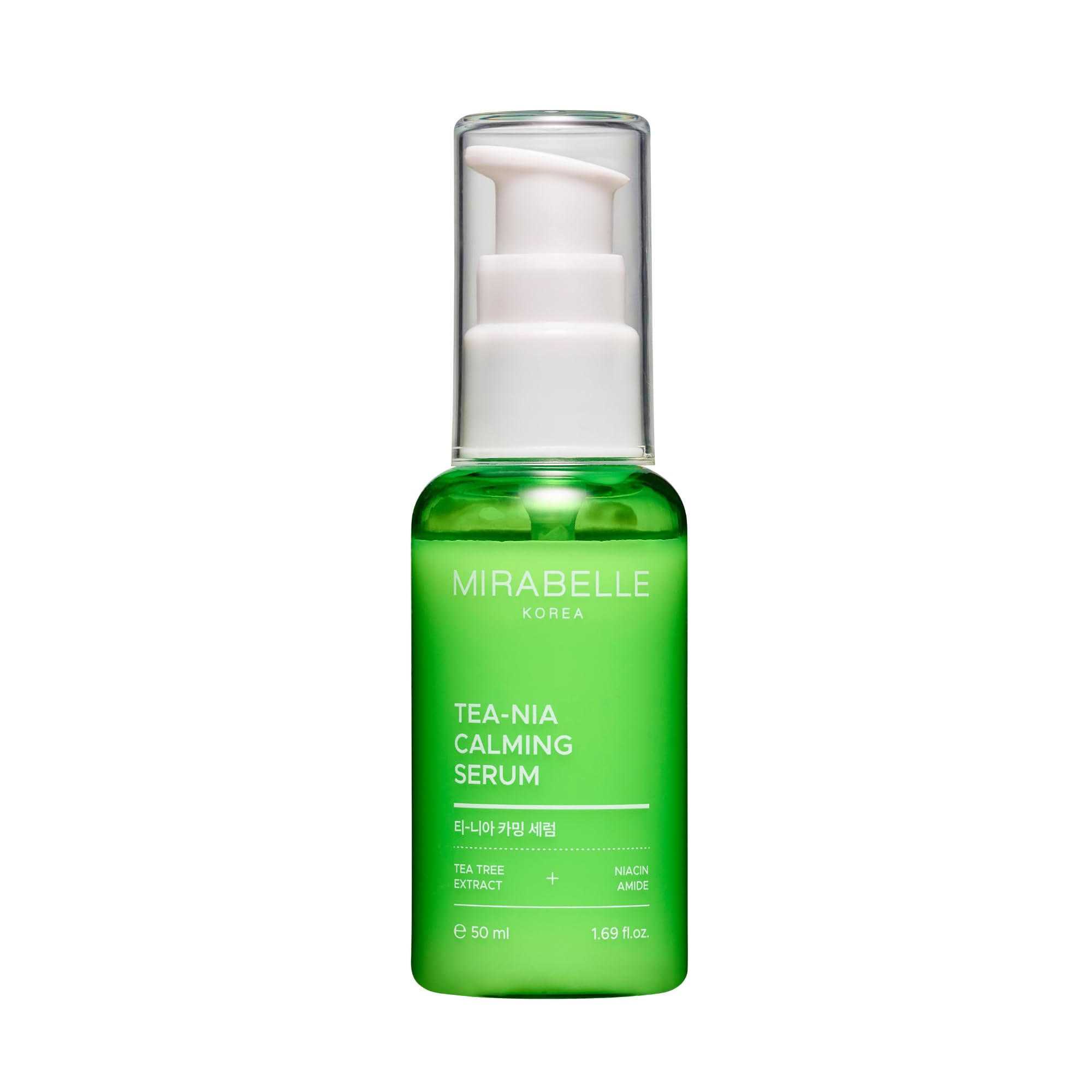 Mirabelle Korea Tea Tree + Niacinamide Serum 50ml | Acne & Oil Control, Pore Minimizing & Skin Clarifying Face Serum for Oily, Combination & Acne-P