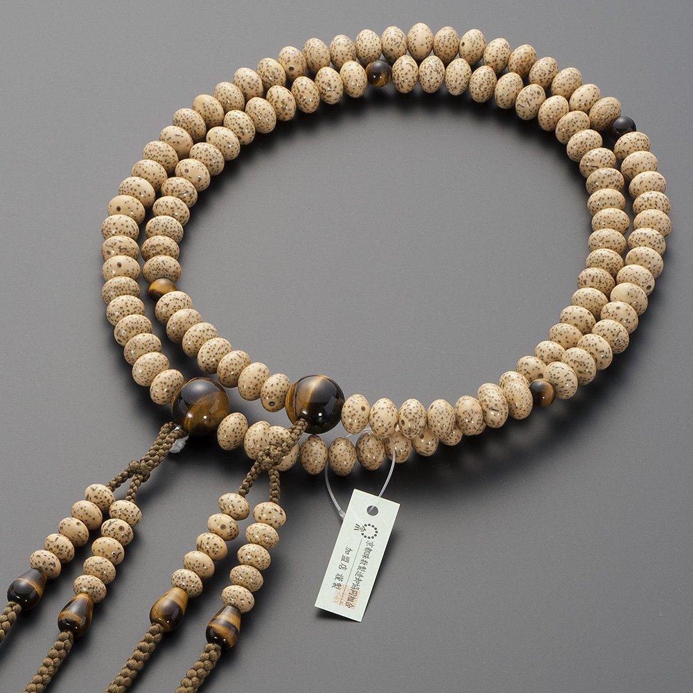 Buddhist altar shop Takita Shoten Prayer Shingon Authentic Prayer Beads Bodhi Mandarin Stone 2 Pure Silk Hanabon Tenbo Prayer Main Series Prayer