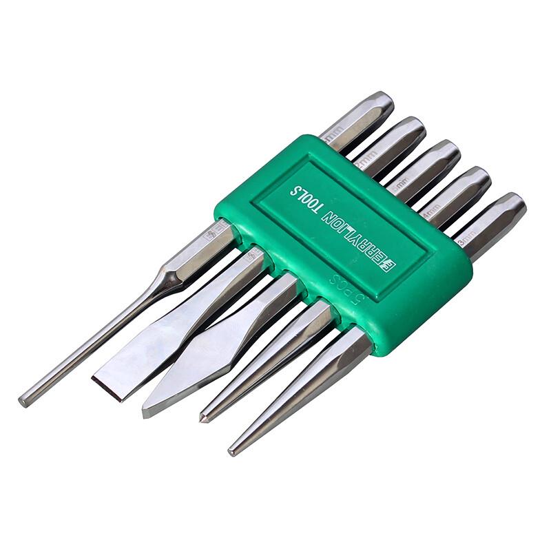 Berry Lion Chrome Vanadium Steel Chisel & Punch Set