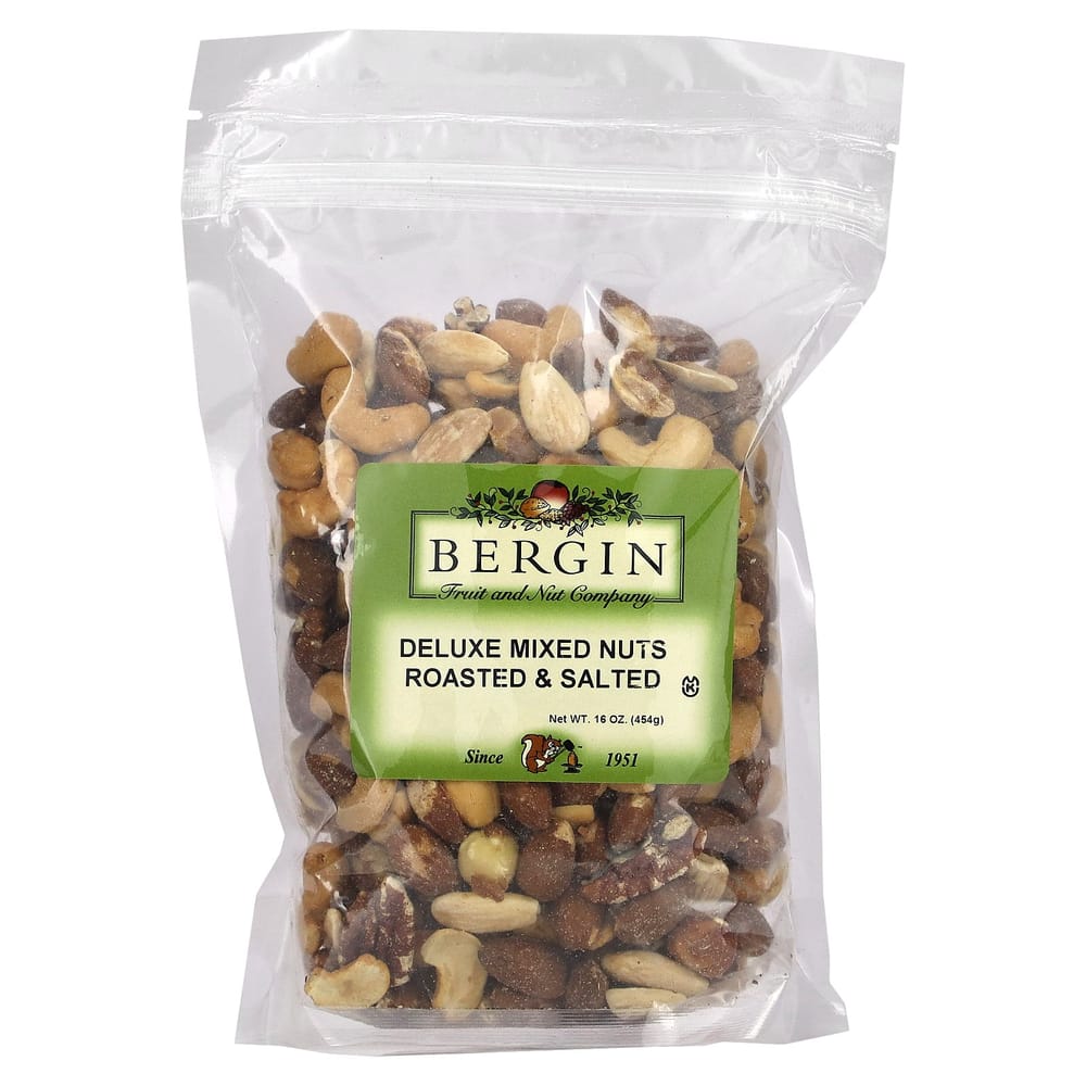 Burgen Fruits & Nut Company Deluxe Roasted & Salted Mixed Nuts 454g (16oz) 454g - 1 ea