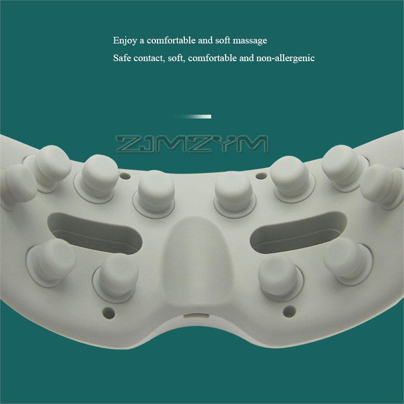 2026 Multifunctional Electric Eye Massager Multi-point Acupressure Vibration Eye Massage Instrument Portable Hot Compress Eye Mask for Eye Relax Care