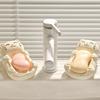 Cartoon Ceramic Soap Box Waterproof Soap Dish Household Use Draining Soap Box  Toilet