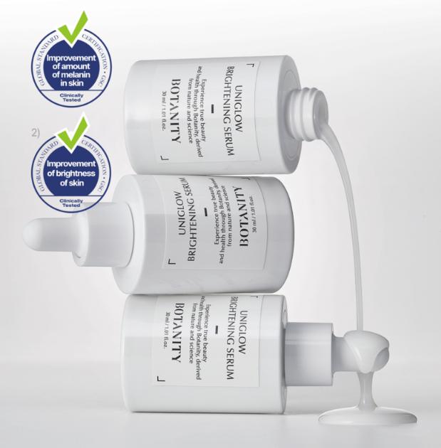 Brightening & Dark Spot Care Serum | Botanity Uniglow Brightening Serum 30ml