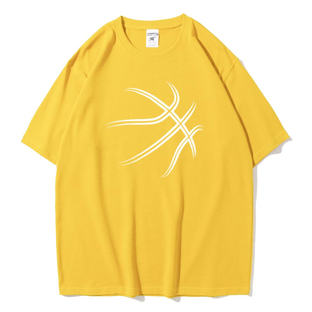 I Am A Basketball Enthusiast Print Mens Short Sleeve Vintage Summer Tops Creativity Loose Tee Clothing