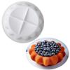Multipurpose Silicone Dessert Molds Round Eggs Tarts Pan Ideal For Creative Baking Projects And Family Activity Dishwasher Safe