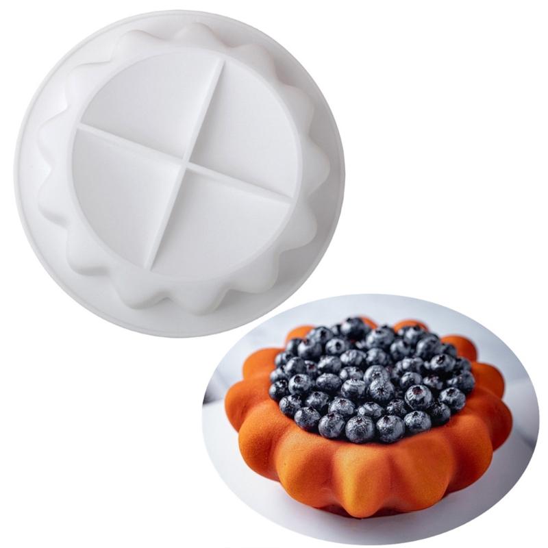 Multipurpose Silicone Dessert Molds Round Eggs Tarts Pan Ideal For Creative Baking Projects And Family Activity Dishwasher Safe