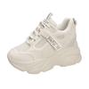 Damen Klobige Mesh Sneaker Plateau Damen Trainer 9CM Keile Freizeitschuhe Designer Herbst Schnürer Atmungsaktiv Dad Shoes Frau