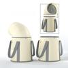 "Portable Folding Foot Bath Basin for Adults - Insulated and Over-Knee Design"