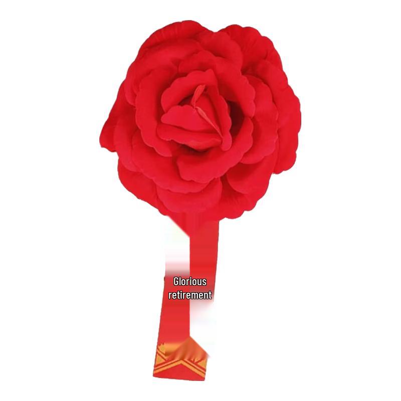 Red Velvet Peony Celebration Brooch Pack of 10
